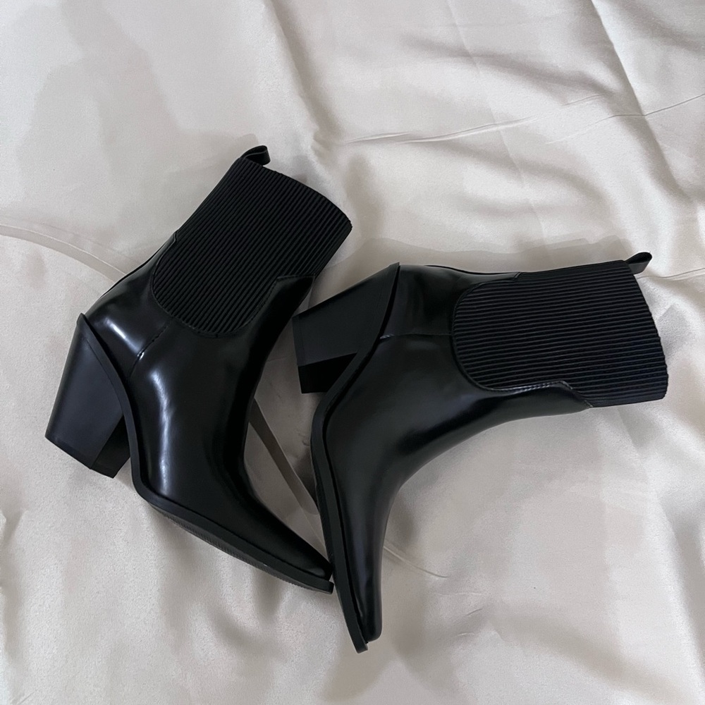 H&M Black Ankle Booties